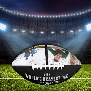 Personalisierter Fußball mit familiärem Foto und i Football