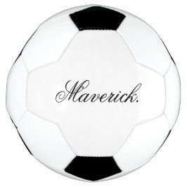 Personalisierter Fußball mit individuellem Namen f