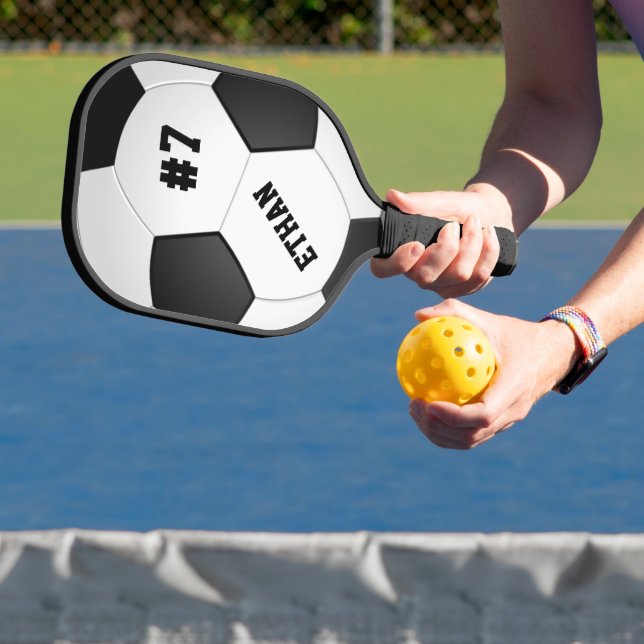 Personalisierter Fußball Pickleball Schläger (InSitu)