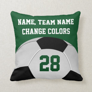 Personalisierter Fußball Pillows Ihren Namen, Team Kissen