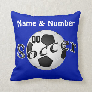 Personalisierter Fußball Pillows Ihren NAMEN und Kissen
