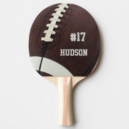 Personalisierter Fußball Tischtennis Schläger