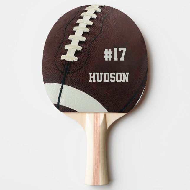 Personalisierter Fußball Tischtennis Schläger (Vorderseite)