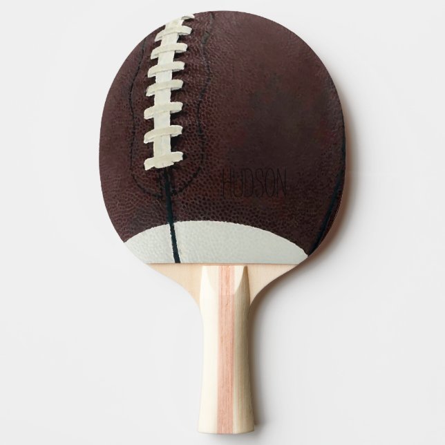 Personalisierter Fußball Tischtennis Schläger (Vorderseite)