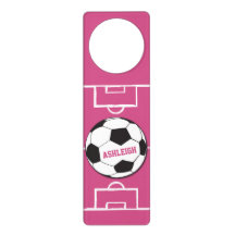 Personalisierter Fußball und Felsrosa