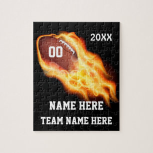 Personalisierter Fußball verwirrt NAMEN, TEAM,