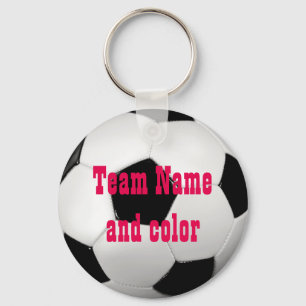 Personalisierter Fußballball-Schlüsselanhänger Schlüsselanhänger