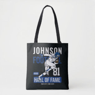 Personalisierter Fußballspieler Tasche