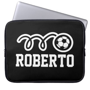 Personalisierter Fußballsport Neopren Laptopschutzhülle