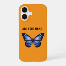 Personalisierter Galaxy-Schmetterling Kosmischer N