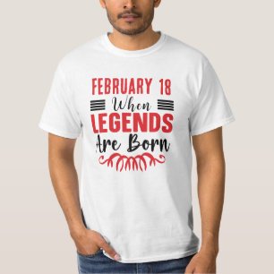 Personalisierter Geburtsdatum Die Legierungen sind T-Shirt