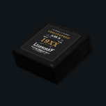 Personalisierter Geburtstag Bester Vater je Legend Erinnerungskiste<br><div class="desc">Vintages Design jedes Jahr "Original Qualität legendäre Inspiration" Geschenkboxen für diesen besonderen Vater. Fügen Sie in den Vorlagenfeldern den gewünschten Namen und das gewünschte Jahr hinzu, um ein einzigartiges 40., 50., 60. oder ein beliebiges Geburtstagsgeschenk zu erstellen. Begleiten Sie dies mit den passenden Geschenken, Party-Accessoires und Bekleidung, die in unserem...</div>