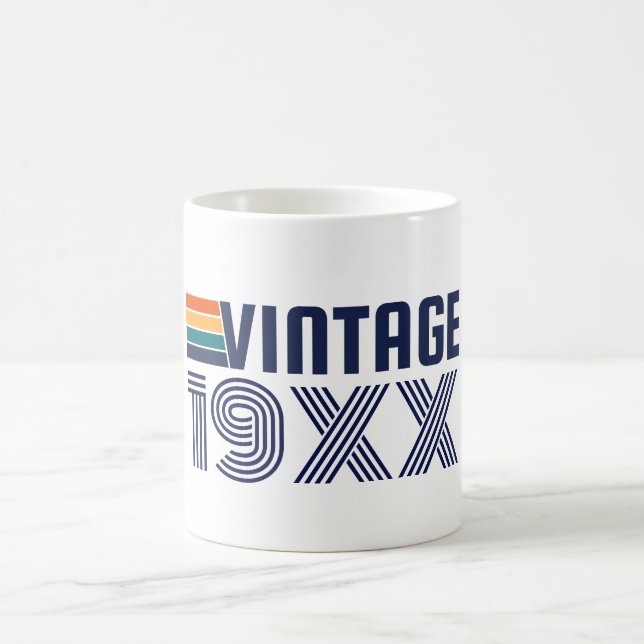 Personalisierter Geburtstag Kaffeetasse (Mittel)