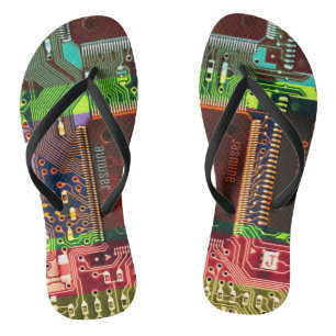 Personalisierter Geeky Flip Flops