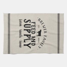 Personalisierter Gefüttert Körnerschlauch Küchentuch