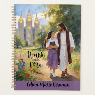 Personalisierter 'Gehe mit mir' Christlicher LDS-P Planer