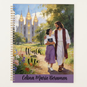 Personalisierter 'Gehe mit mir' christlicher LDS-P Planer
