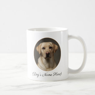 Personalisierter Gelber Labrador an meiner Seite Kaffeetasse
