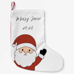 Personalisierter gemütlicher Weihnachtsmann-Weihna Kleiner Weihnachtsstrumpf
