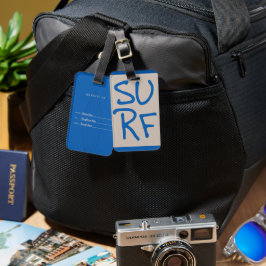 Personalisierter Gepäckträger Gepäckanhänger