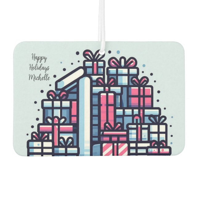 Personalisierter Geschenksplendor Autolufterfrischer (Vorderseite)