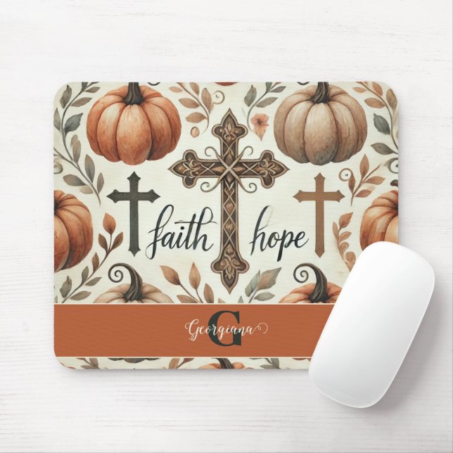Personalisierter Glaube und Hoffnung Christliches  Mousepad (Mit Mouse)
