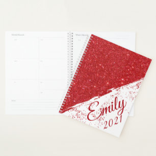 Personalisierter Glitter-Spray-Planer Planer