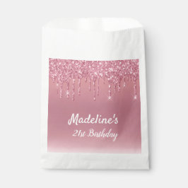Personalisierter Glitzer Geschenktütchen
