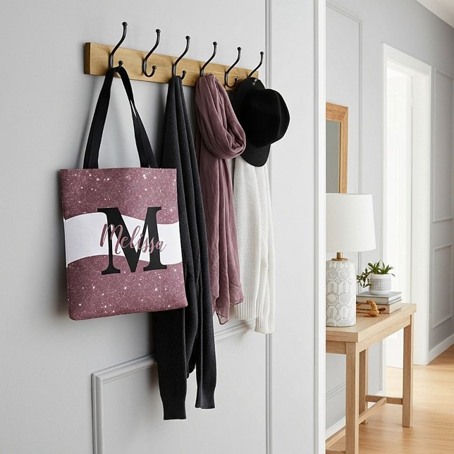 Personalisierter Glitzer Totbeutel Tasche (Von Creator hochgeladen)