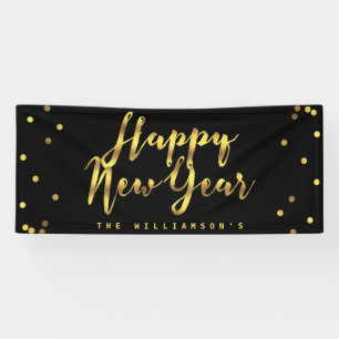 Personalisierter glückliches neues banner