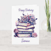 Personalisierter Glückwunsch zum Geburtstag Vintag