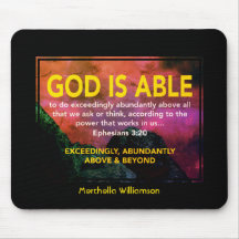 PERSONALISIERTER GOD IST IN DER LAGE