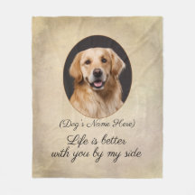 Personalisierter Golden Retriever an meiner Seite
