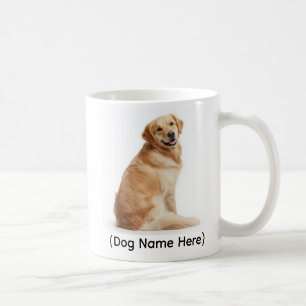 Personalisierter Golden Retriever „Ich gehöre dir“ Kaffeetasse
