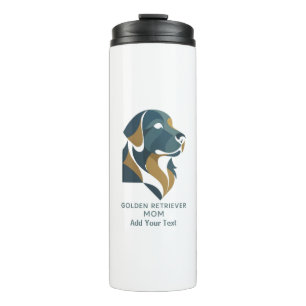 personalisierter Golden Retriever Mama Thermo-Bech Thermosbecher