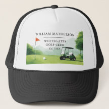 Personalisierter Golf Buggy Club Name