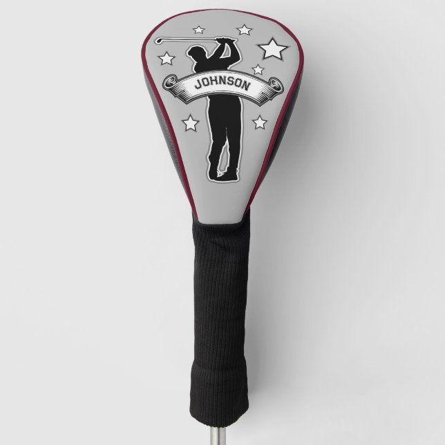 Personalisierter Golf Head Cover Golf Headcover (Vorderseite)