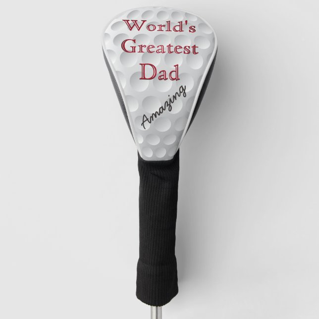 Personalisierter Golf-Kopf bedeckt den beststen Golf Headcover (Vorderseite)
