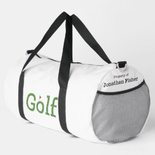 Personalisierter Golf mit Flagstick Duffle Bag