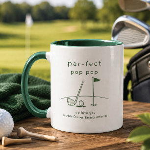 Personalisierter Golf Pop Pop Becher Individuelles Tasse