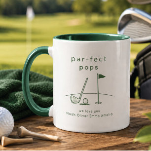 Personalisierter Golf Pops Becher Individuelles Ge Tasse
