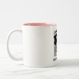 Personalisierter Golf Zweifarbige Tasse