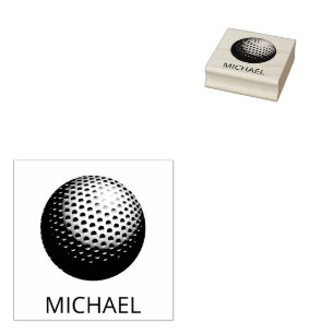 Personalisierter Golfball Gummistempel