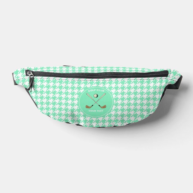 Personalisierter Golfclub Golfer Mini-Hahnentrittm Bauchtasche (Ablage )