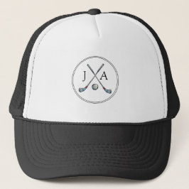 Personalisierter Golfclub Mit Monogramm Truckerkappe