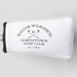 Personalisierter Golfclub und Name des Mitglieds Golf Headcover