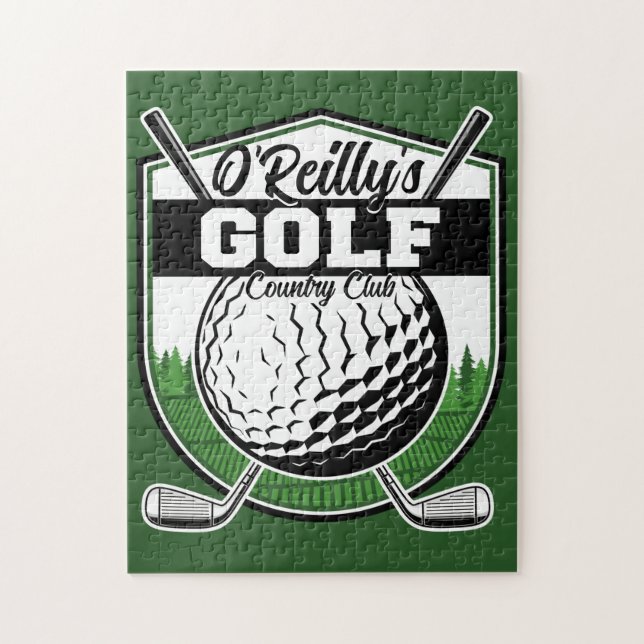 Personalisierter Golfer Player Pro Golf Country Cl (Vertikal)