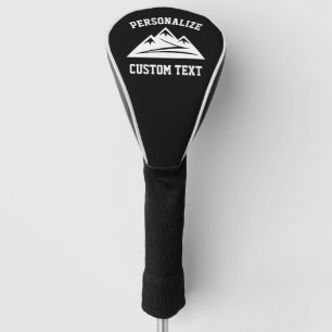Personalisierter Golffahrerdeckel mit Berglogo Golf Headcover