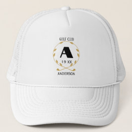 Personalisierter Golfschläger-Name Benutzerdefinie Truckerkappe