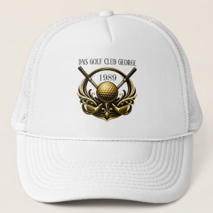 Personalisierter Golfschlägername Klassisch Truckerkappe